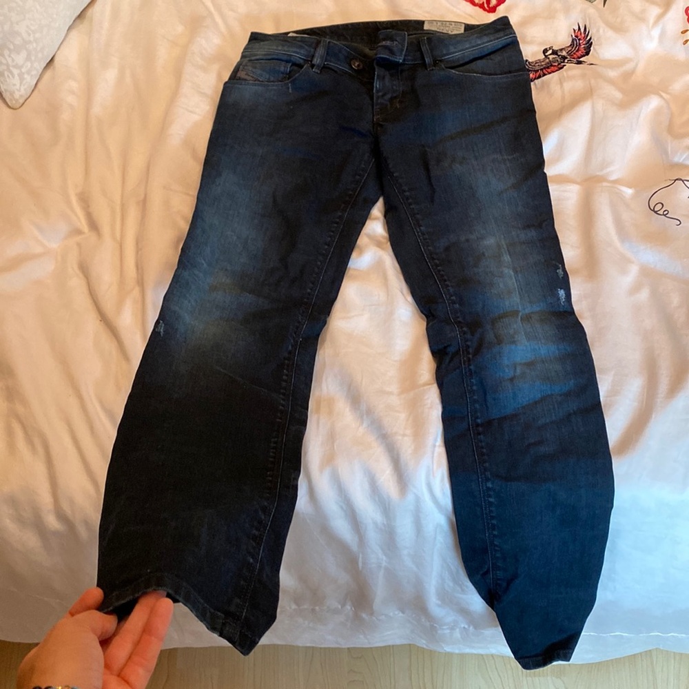 Diesel slim low rise jeans